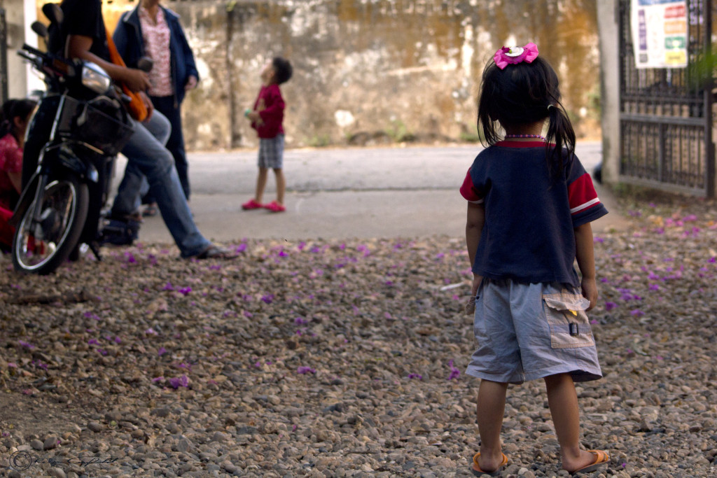 Girl, Waiting Chiang Mai, Thailand