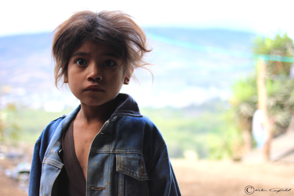 Children at home. Ciudad Vieja, Guatemala.